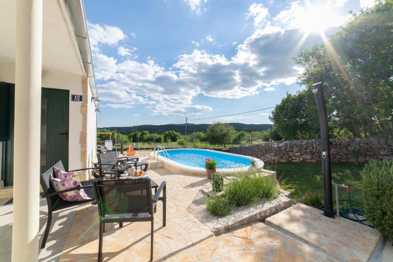Holiday Home Sego With Private Pool Veliki Brocanac Extérieur photo